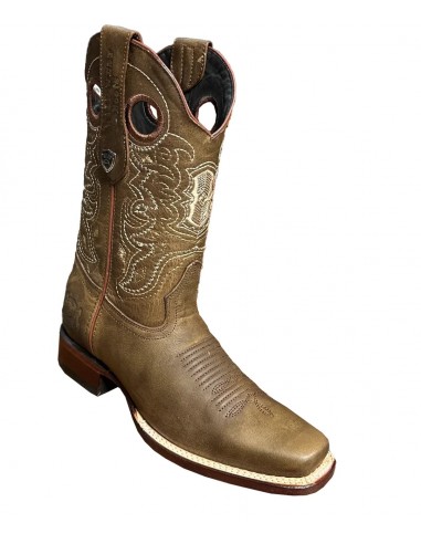 Wild West Boots Mens Honey Leather Square Toe Boots 818 d'Europe débarque