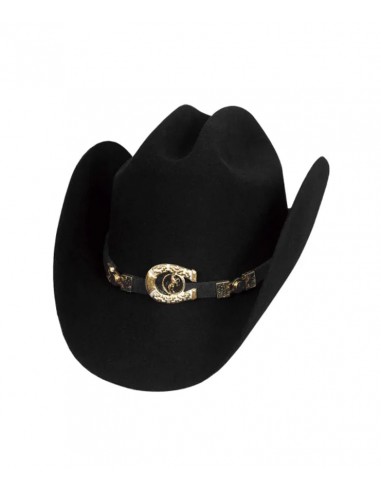 Bullhide Hats El Valedor 6X brillant des détails fins