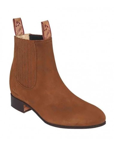 El Canelo Mens Botin Charro Suede Topo ouvre sa boutique