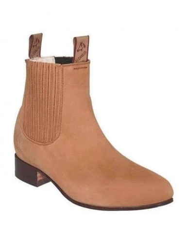 El Canelo Mens Botin Charro Pelo de Camello Suede offre 