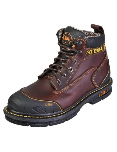 Cebu Mens Borceshark Soft Toe 6" Work Boots meilleur choix