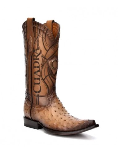 Cuadra Mens Genuine Ostrich Boots Flame Orix ouvre sa boutique