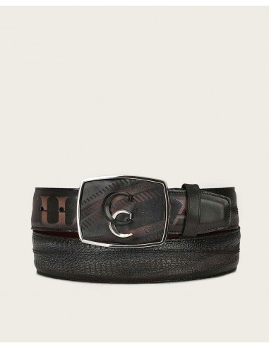 Cuadra Men BC282 Leather Grey Belt 50% de réduction en Octobre 2024