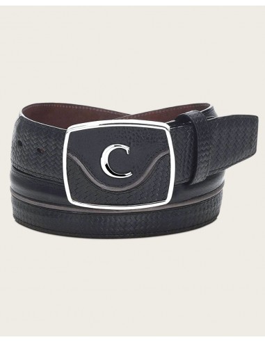 Men’s Cuadra Engraved Black Leather Western Belt – BC201 CV414RS Amélioration de cerveau avec