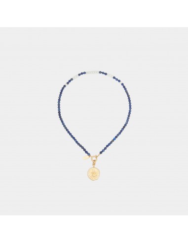 Deux Lions x Billie - Exclusive Collier 18" Lapiz Lazuli chez Cornerstreet bien 