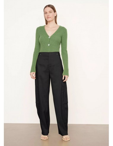 Vince - High Waist Tailored Utility Trouser basket pas cher