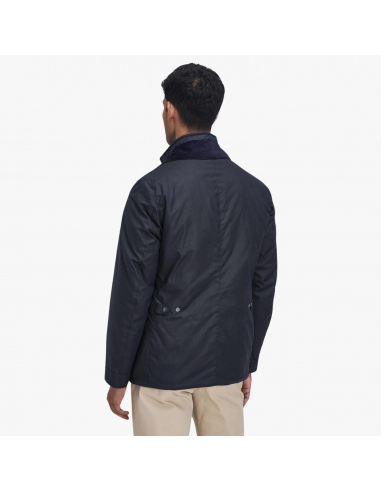 VESTE WAX CRASTER - NAVY Livraison rapide