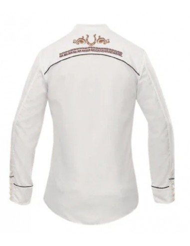 Camisa Charra Ranger's Color Blanco solde